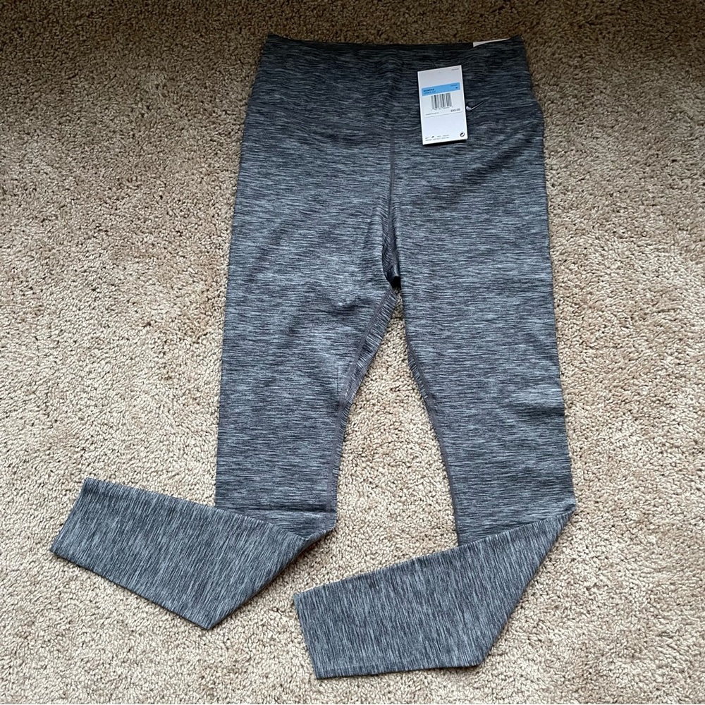 NWT Nike One Luxe Dri-Fit Full Length Leggings, Sz Med